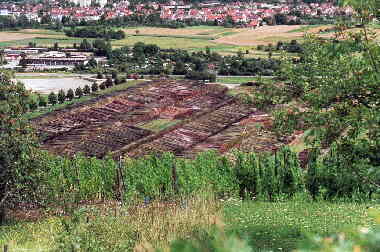 (c) KPKproject - Tbingen beim Festplatz - Holzlagerplatz (von der Hhe betrachtet)