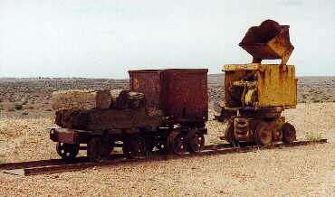 Broken Hill - Pinnacle Mine - eine open air Ausstellung der Gerte