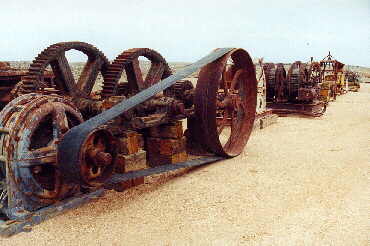 Broken Hill - Pinnacle Mine - schweres Gert