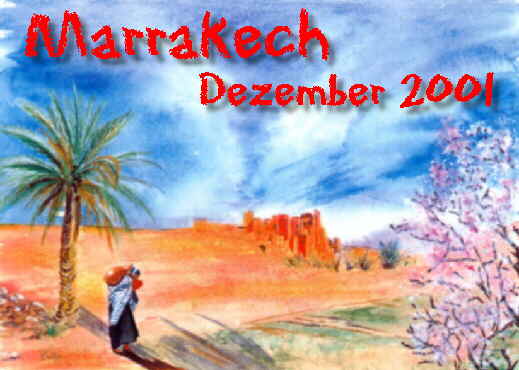 (c) Sud marocain - Comagreb Marrakech - Bearbeitete Postkarte