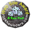 (c)2001 www.rockhounders.com - Award wurde im November 2001 zugeteilt