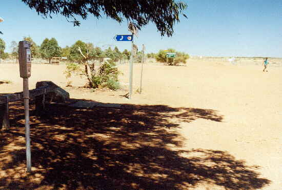 William Creek - Parkuhr im Outback