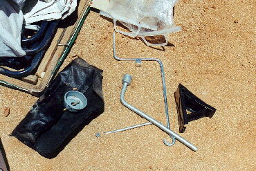 24.12.2000 und 70 km vor Coober Pedy der Breakdown