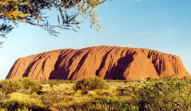 Ayers Rock - im Sonnenuntergang