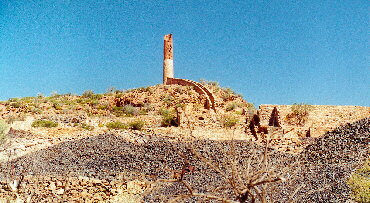 Broken Hill - Day Dream Mine - Kamin des Smelter (1884)