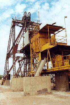 Broken Hill - Pinnacle Mine - Headframe
