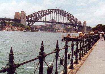 Blick auf die Harbour Bridge