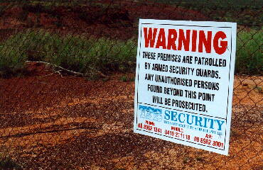 Nobles Nob Mine bei Tennant Creek