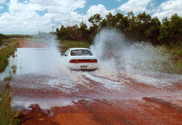 Floodway auf dem Weg zur Nobles Nob Mine