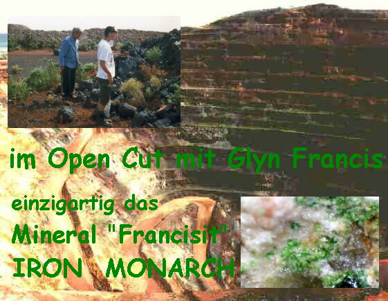 (c) KPKproject - Besuch bei Glyn Francis dem Entdecker des Mineral FRANCISIT in Iron Knob