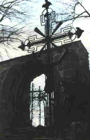 Kloster Kirchberg - im Nonnenfriedhof