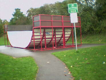 Bblingen - Ehningen Halfpipe out of order! Das Wetter macht's!