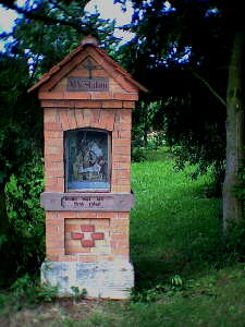 Haigerloch-Hart - 17.06.2001 - Bildstckle - der Leidenweg Christi im Bild festgehalten (bei der Kapelle)