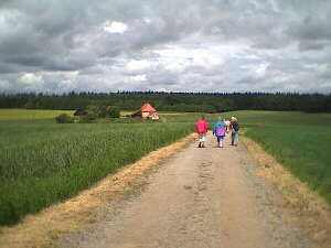 Haigerloch-Hart - 17.06.2001 - Kontrollpunkt in Sicht