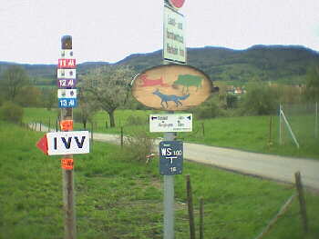 2002 - Stetten-Hechingen auf der Wanderstrecke gesichtet