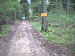 2002 - Stetten-Hechingen auf der Wanderstrecke gesichtet - Kontrollpunkt -20km
