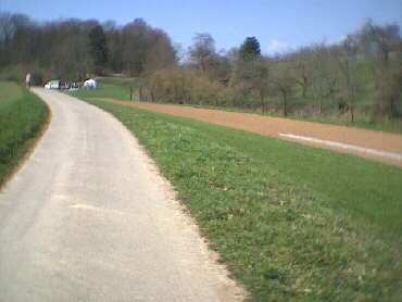 2002 - Jettingen - unterwegs - Kontrollpunkt