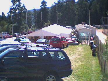 Tennenbronn - Start und Ziel - Festzelt