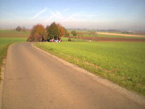 Tuningen/fingen - unterwegs - kurz vor dem 20 km Kontrollpunkt