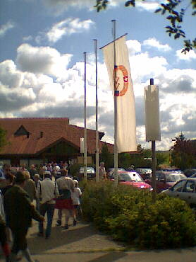 fingen - Osterberghalle - Start und Ziel