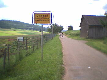 Tuningen/fingen - es geht in die Wildnis