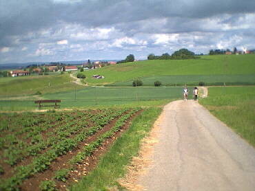 Tuningen/fingen - kurz nach dem Start ein Blick zurck