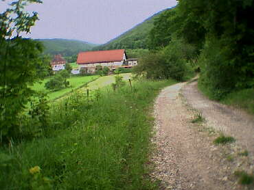 Tuningen/fingen - ein Blick zurck auf den 22km-Kontrollpunkt