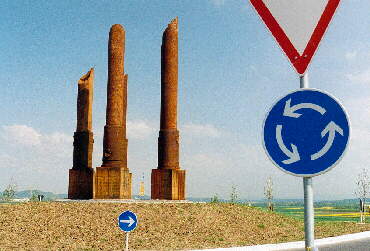 (c)KPKproject - Kreisverkehr kurz vor Gltstein (an einem anderen Tag fotografiert!)