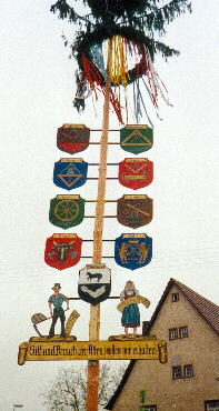 08.05.2001 - Maibaum in Weitingen