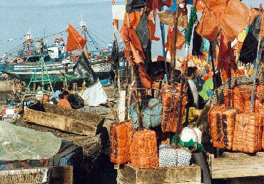 Essaouira am Hafen