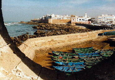 Essaouira am Hafen