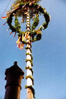 05.2001 - Maibaum in Mhringen