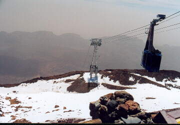 (c)2002 KPKproject - Teide - Seilbahn - von Bergstation