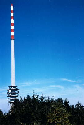 Sendeturm Hornisgrinde und ein Bilderbuchwetter dazu