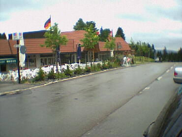 Feldbergerhof gegenüber dem Parkplatz