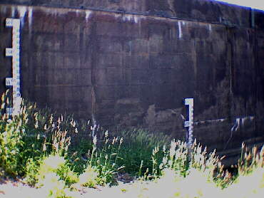 Schwarzenbach-Talsperre - Staumauer
