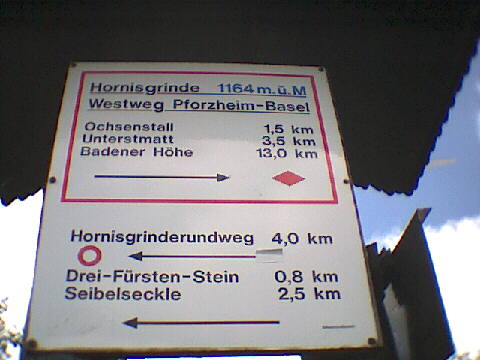 (c)2002 KPKproject - Ein Highlight der Wanderung - die Informationstafel!
