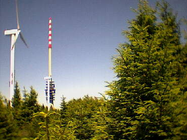 2001 - Windpark und Sender Hornisgrinde