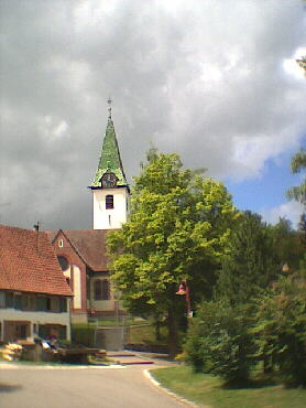 Hossingen - die Kirche