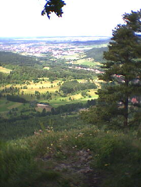 Blick vom Grbelesberg