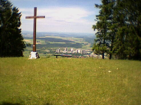 Blick auf das Zementwerk