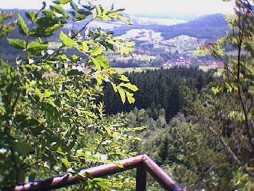 Blick von der Aussichtskanzel