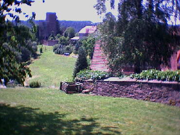 Blick auf die Burgruine Zavelstein